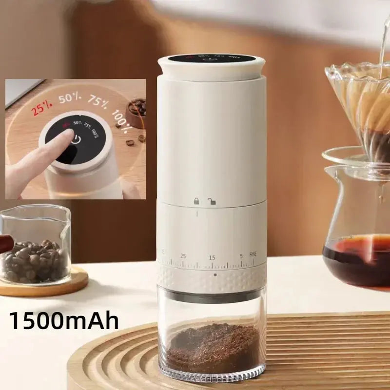 Portable Electric Coffee Grinder GoBrewly