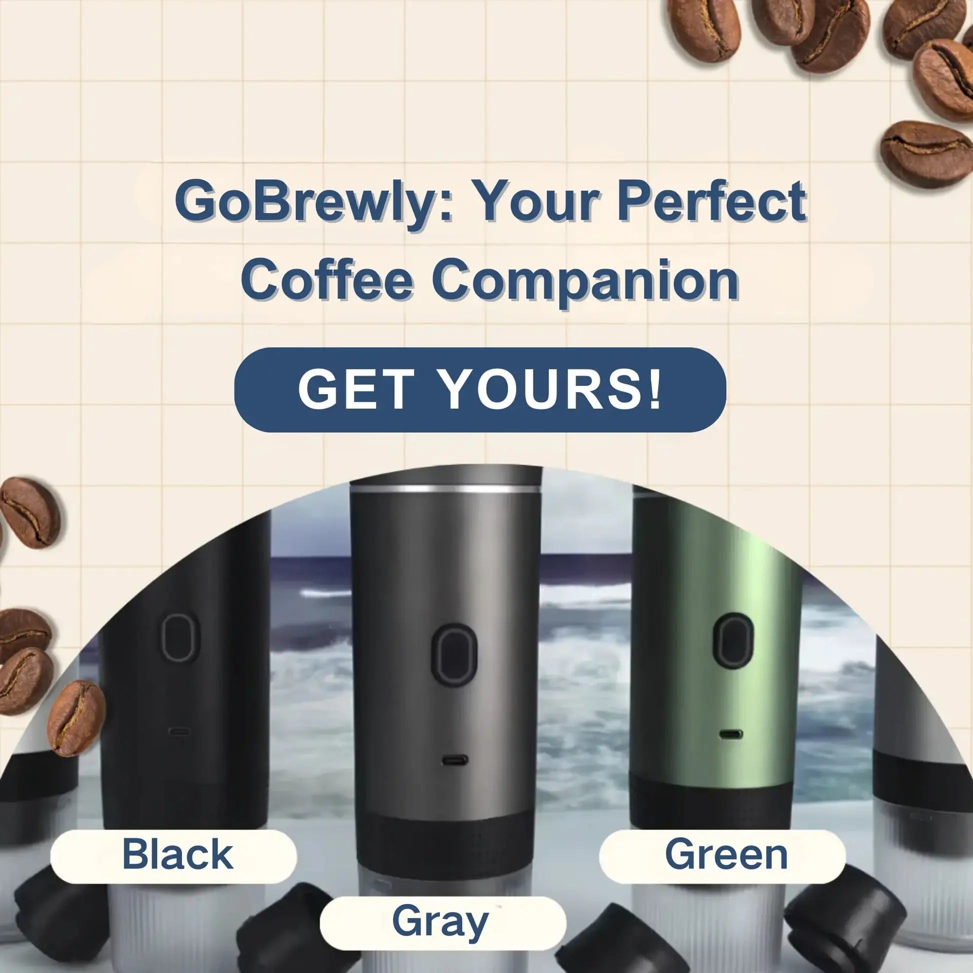 Nano Portable Espresso Machine -  GoBrewly